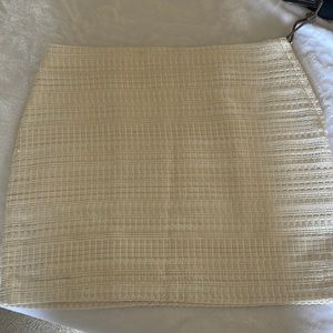 H&M Tweed Textured Skirt